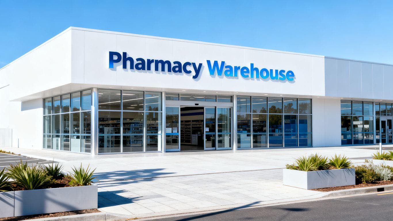 Chemist Warehouse storefront exterior