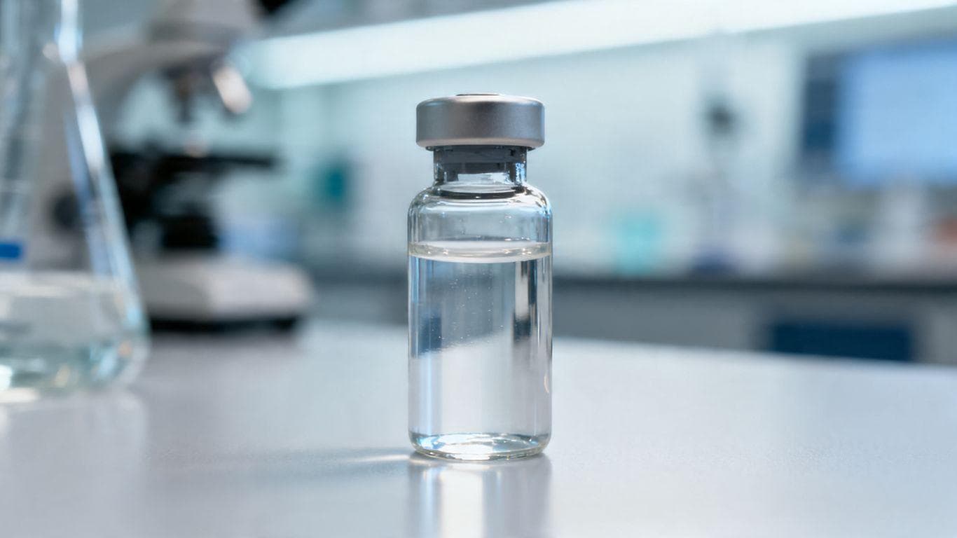 BPC 157 peptide vial in Australian research setting.